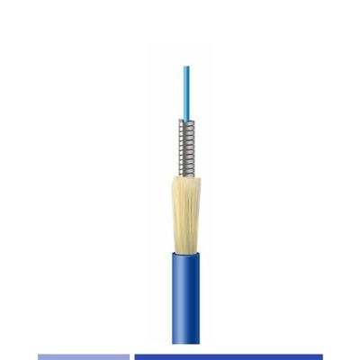 comprar Cable blindado de fibra óptica para interiores de 12 hebras de modo único G652D LSZH chaqueta fabricación en línea
