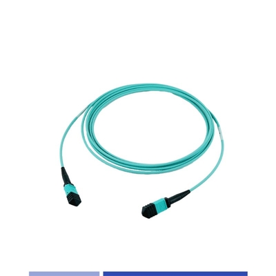 comprar 12 Fibras Pleno MTP Cordón de parche Multimodo OM3 Femenino 3m Tipo B fabricación en línea