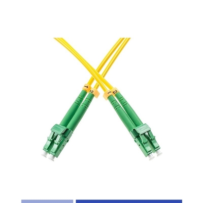 comprar Fibra óptica LC APC Cordón de parche Modo único G652D Duplex LSZH 3m 2.0mm fabricación en línea