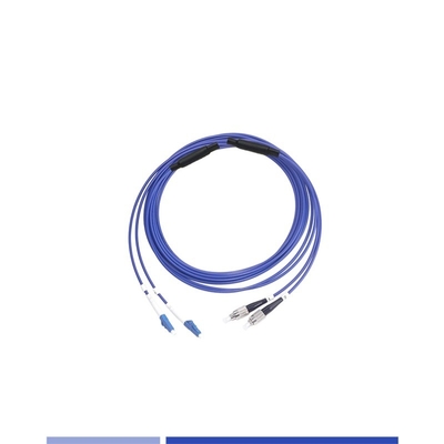 comprar Duplex 1m LSZH chaqueta blindada con cordón de parche de fibra óptica LC FC en modo único fabricación en línea