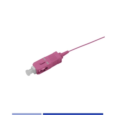 comprar A prueba de corrosión SC UPC Multimodo OM4 SC Pigtail 125um LSZH 1m Pigtail fabricación en línea