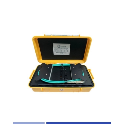 comprar Caja de lanzamiento de cable OTDR de fibra multimodo OM3 SC/UPC-LC/UPC 150M Caja de lanzamiento de fibra fabricación en línea