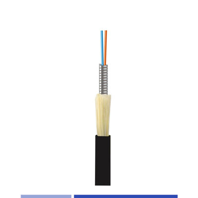 comprar 12 Cable de fibra óptica blindado de fibra óptica de modo único G652D LSZH chaqueta para interiores al aire libre fabricación en línea