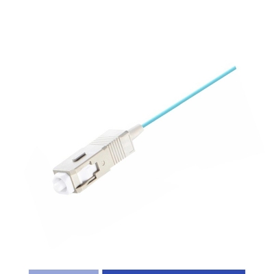 comprar Fácil de instalar Fibra óptica Pigtail SC UPC 50um LSZH chaqueta Pigtail Fibra multimodo fabricación en línea