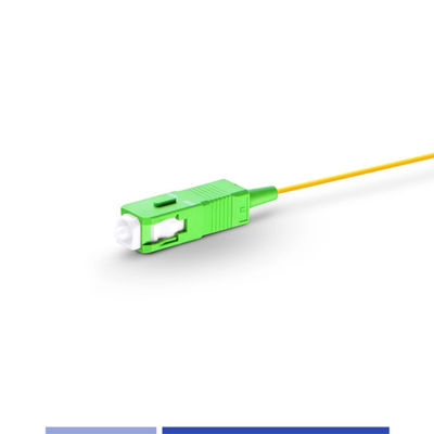 Comprar SC/APC Modos únicos OS2 Fibra óptica Coleta LSZH chaqueta 1m fabricación en línea