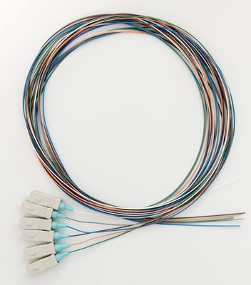 comprar 6 Fibras SC/UPC OM3 Fibra de cola de cerdo Botón acuático LSZH 1m fabricación en línea