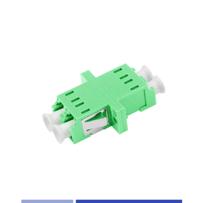 comprar Adaptador de APC LC Duplex de modo único Flange verde de alta precisión portátil fabricación en línea