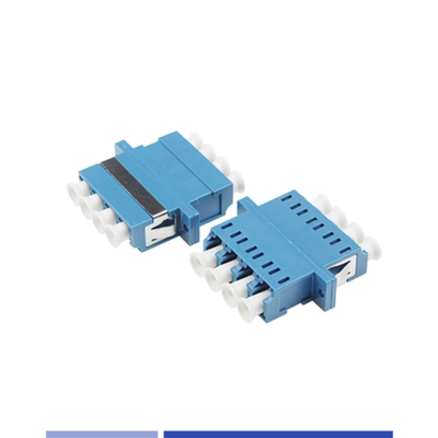comprar Adaptador de fibra de modo único UPC LC Fácil de instalar con brida azul fabricación en línea