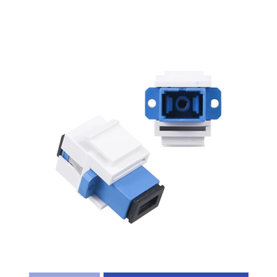 comprar Fibra óptica Adaptador de conector de llave SC UPC acoplador óptico simple de modo único fabricación en línea