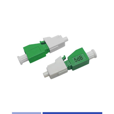 comprar Enchufe el atenuador unimodal 5dB 1310/1550nm de la fibra del LC APC fabricación en línea