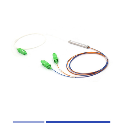 comprar 1x2 SC APC Unímodo de separación de energía óptica sin bloque Mini módulo 900μM fabricación en línea