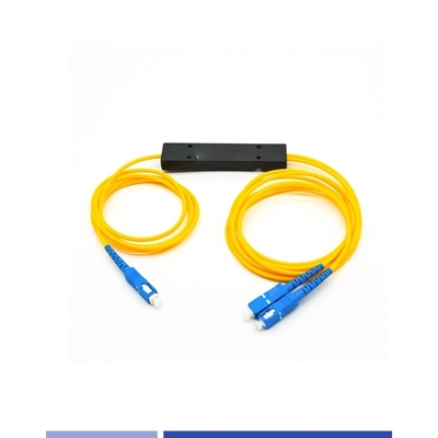 comprar Módulo ABS 1x2 PLC Splitter SC UPC Modo único 2.0mm Fibra de haces de divididor fabricación en línea