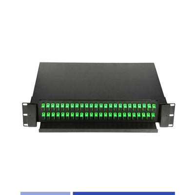 comprar 48 puerto 2u Panel de parches de fibra SC Simplex 19 