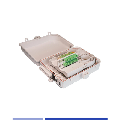 comprar 24 Puerto de terminación de la caja de fibra óptica SC ABS plástico simplex adaptador 24 núcleo fabricación en línea