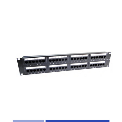 comprar Cat6 48 Panel de parches sin blindaje de puerto 2U 19