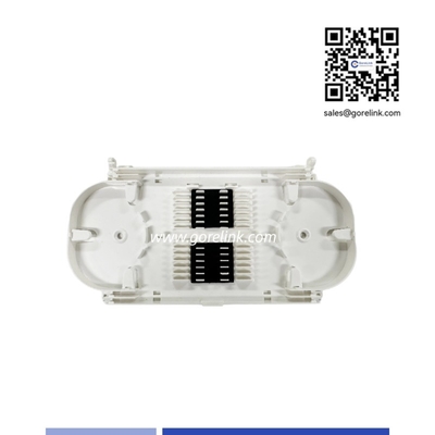 comprar 24 bandeja de empalme de fibra gris para la organización y protección de la red de fibra fabricación en línea