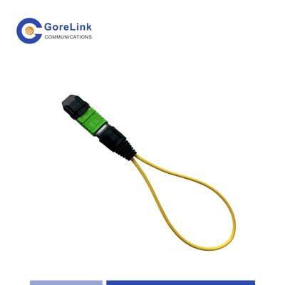 comprar 12 Módulo de circuito de fibra MPO/APC de un solo modo para ensayos QSFP fabricación en línea