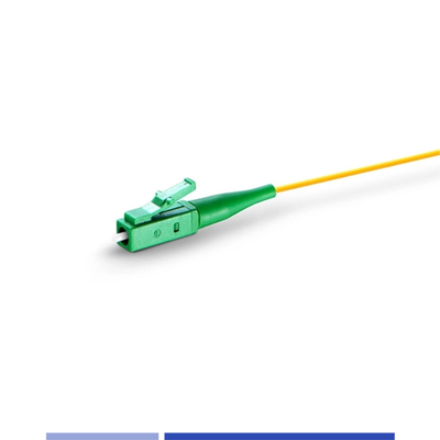 Alta resistencia en modo único OS2 Pigtail de fibra óptica 9/125um LSZH 1m LC APC Pigtail