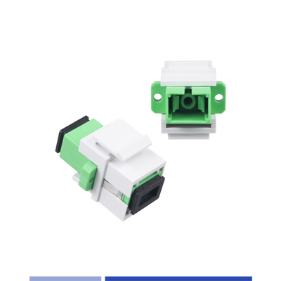 Fibra óptica Adaptador de conector de llave SC APC acoplador óptico de modo simple