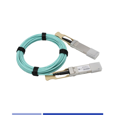 100G AOC Cable óptico activo QSFP28 a QSFP28 OM4 Cable 3m LSZH Jacket
