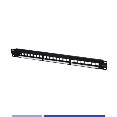 Panel de parches modulares en blanco de 1U 19